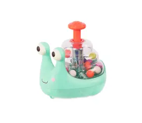 B-Toys Svíticí šnek s kuličkami / od 10 měsíců