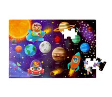 B-Toys Puzzle Sluneční soustava / 48 dílků / maxi / od 3 let
