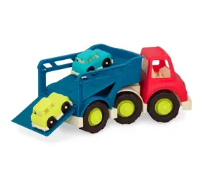 B-Toys Transportér s 6 autíčky Happy Cruisers / od 12 měsíců