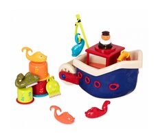 B-Toys Loď s kapitánem Fish & Splish / od 6 měsíců