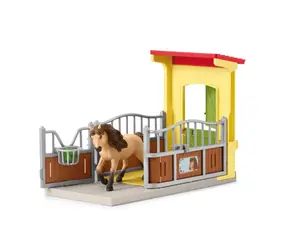 Schleich Farm World 42609 Malá stáj pro Islandského poníka / od 3 let 