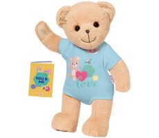Zapf Creation Medvídek Baby born modré oblečení / odnarození 