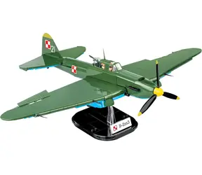 COBI 5744 Ruský bitevní letoun Iljušin IL-2M3 Shturmovik / 1:32 / 625 kostek / 2 figurky / od 7 let