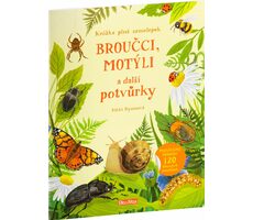 Presco Group Ella&Max BROUČCI, MOTÝLI a další potvůrky – Kniha samolepek / Jazyková verze: CZ / od 3 let
