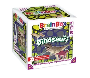 BrainBox CZ - dinosauři / Délka hry: 10 minut / Počet hráčů: 1+ / od 6 let 
