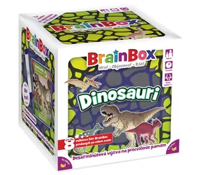 BrainBox SK - dinosaury / Délka hry: 10 minut / Počet hráčů: 1+ / od 6 let 