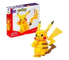 Mattel FVK81 MEGA Bloks - Pokemon: Jumbo Pikachu / 825 dílků / od 8 let 