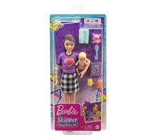 Mattel GRP11 Barbie - Skipper Babysitters Inc. - Chůva s miminkem a příslušenstvím / od 3 let 