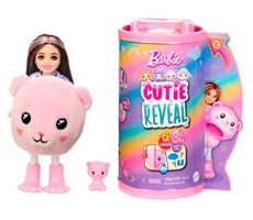 Mattel HKR17/HKR19 Barbie® Cutie Reveal™ Chelsea z pastelové edice - Medvídek / od 3 let 