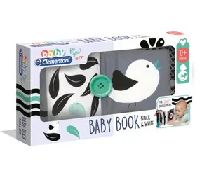 Clementoni Clemmy baby - dětská knížka černo-bílá / od 0 měsćů