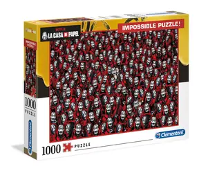 Clementoni PUZZLE Impossible - La Casa de Papel / 1000 dílů / od 14 let 
