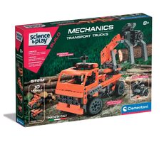 Clementoni SCIENCE - Přepravní nákladní auta / Jazyková verze: CZ+SK+PL+HU / od 7 let 