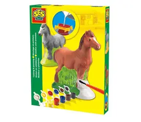 SES Sádrový komplet - kůň / od 5 let 
