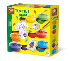SES Barvy na textil 6 barev / od 5 let 