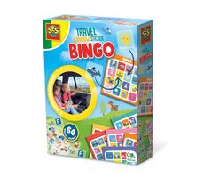 SES Cestovní hra - BINGO lepení obrázků na okno auta / od 3 let 
