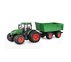 Amewi 22635 zelená / RC traktor s přívěsem / 1:24 / věk: 6+ / RTR / dálkové ovládání / 500mAh Li-Ion 