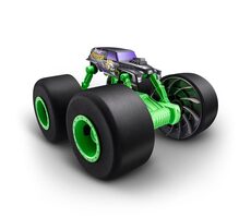 ZURU Metal Machines Over Drive Monster Trucks zelená / od 4 let 