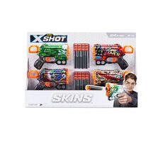 ZURU X-Shot Skins Menace / Dětská pistole set / 24 šipek / od 8 let 