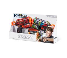 ZURU X-Shot Skins Flux / Dětská pistole / 16 šipek / od 8 let 