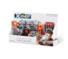 ZURU X-Shot Skins Flux vzor D / Dětská pistole / 8 šipek / od 8 let  