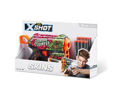 ZURU X-Shot Skins Flux vzor A / Dětská pistole / 8 šipek / od 8 let 