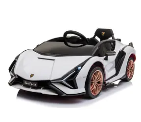 Eljet Dětské elektrické auto Lamborghini Sian bílá / 25 W / Rychlost: 3-5 km-h / Nosnost: 25 kg 