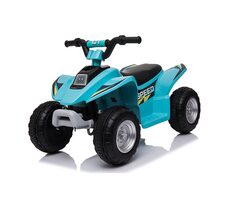 Eljet Dětská elektrická čtyřkolka X01 modrá / Rychlost: 3-4.6 km-h / Nosnost: 30 kg 