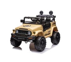 Eljet Dětské elektrické auto Toyota FJ Cruiser hnědožlutá / 50 W / Rychlost: 3-5 km-h / Nosnost: 30 kg 