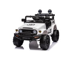 Eljet Dětské elektrické auto Toyota FJ Cruiser bílá / 50 W / Rychlost: 3-5 km-h / Nosnost: 30 kg 