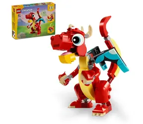 LEGO® Creator 3 v 1 31145 Červený drak / Počet dílků: 149 / od 6 let