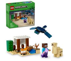 LEGO® Minecraft® 21251 Steve a výprava do pouště / Počet dílků: 75 / od 6 let
