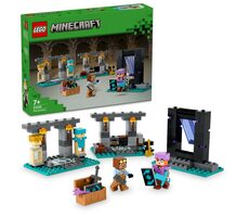 LEGO® Minecraft® 21252 Zbrojnice / Počet dílků: 203 / od 7 let