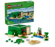 LEGO® Minecraft® 21254 Želví domek na pláži / Počet dílků: 234 / od 8 let