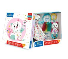 Clementoni Clemmy baby - Sada můj první plyšák - Koťátko / od 0 měsíců