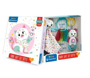 Clementoni Clemmy baby - Sada můj první plyšák - Koťátko / od 0 měsíců