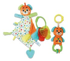 Clementoni Clemmy baby - Sada můj první plyšák - Štěňátko / od 0 měsíců