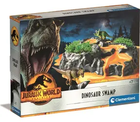 Clementoni Science&Play: Jurský svět 3 - Dinosauři v bažině / od 6 let