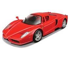 Maisto - ASSEMBLY LINE Enzo Ferrari červená / měřítko 1:24 / od 3 let