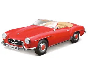 Maisto 1955 Mercedes-Benz 190SL červená / měřítko 1:18 / od 14 let