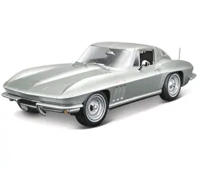 Maisto 1965 Chevrolet Corvette metal světle modrá / měřítko 1:18 / od 3 let