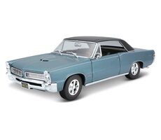 Maisto 1965 Pontiac GTO Hurst Edition modrá / měřítko 1:18 / od 8 let