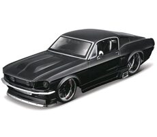 Maisto - ASSEMBLY LINE 1967 Ford Mustang GT černá / měřítko 1:24 / od 3 let