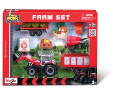 Maisto Farmářský set - Massey Ferguson / od 3 let
