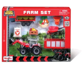 Maisto Farmářský set - Massey Ferguson / od 3 let