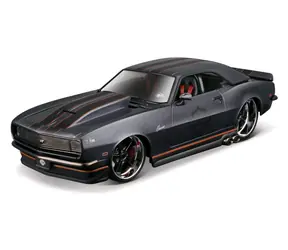 Maisto Harley-Davidson Custom 1968 Chevrolet Camaro Z/28 šedá / měřítko 1:24 / od 8 let