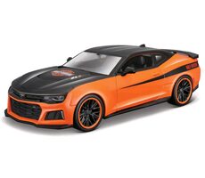 Maisto Harley-Davidson Custom 2017 Chevrolet Camaro ZL1 černo-oranžová / měřítko 1:24 / od 8 let