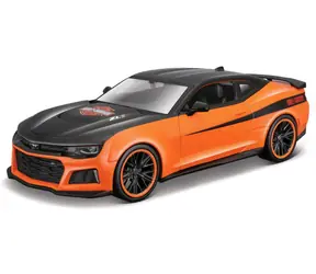 Maisto Harley-Davidson Custom 2017 Chevrolet Camaro ZL1 černo-oranžová / měřítko 1:24 / od 8 let