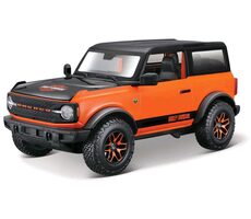 Maisto Harley-Davidson Custom 2021 Ford Bronco černo-oranžová / měřítko 1:24 / od 8 let