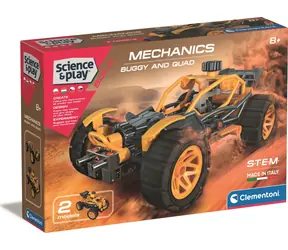 Clementoni Science&Play Mechanics: Bugy a čtyřkolka / od 8 let
