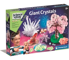Clementoni Science&Play Lab: MEGA Fluo krystaly / od 8 let